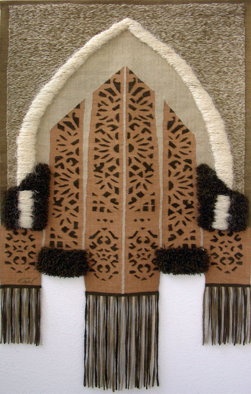 Altar - 170x140cm Technique persian , sumac with raffia