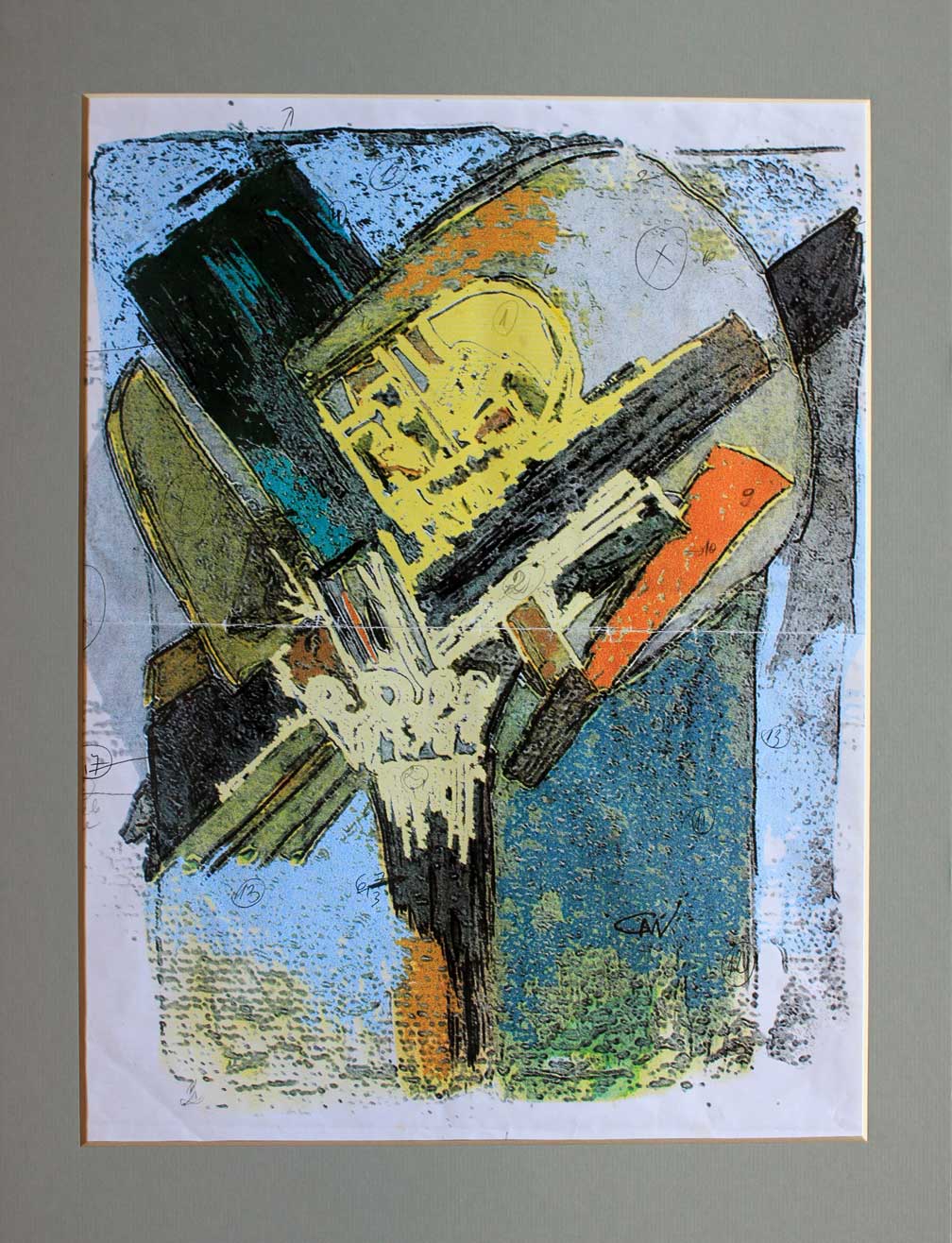 Florală IV (studiu) 420x297mm Grafică digitală